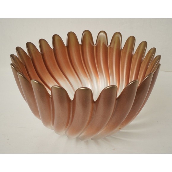 Accents Vintage Studio Nova Solaris Gold Glass 9 Bowl Poshmark